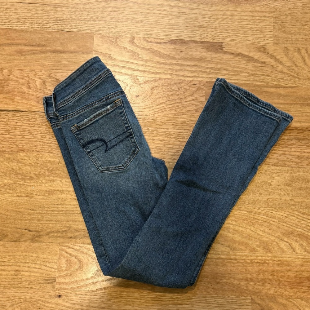 Boot cut American eagle Jeans size 0